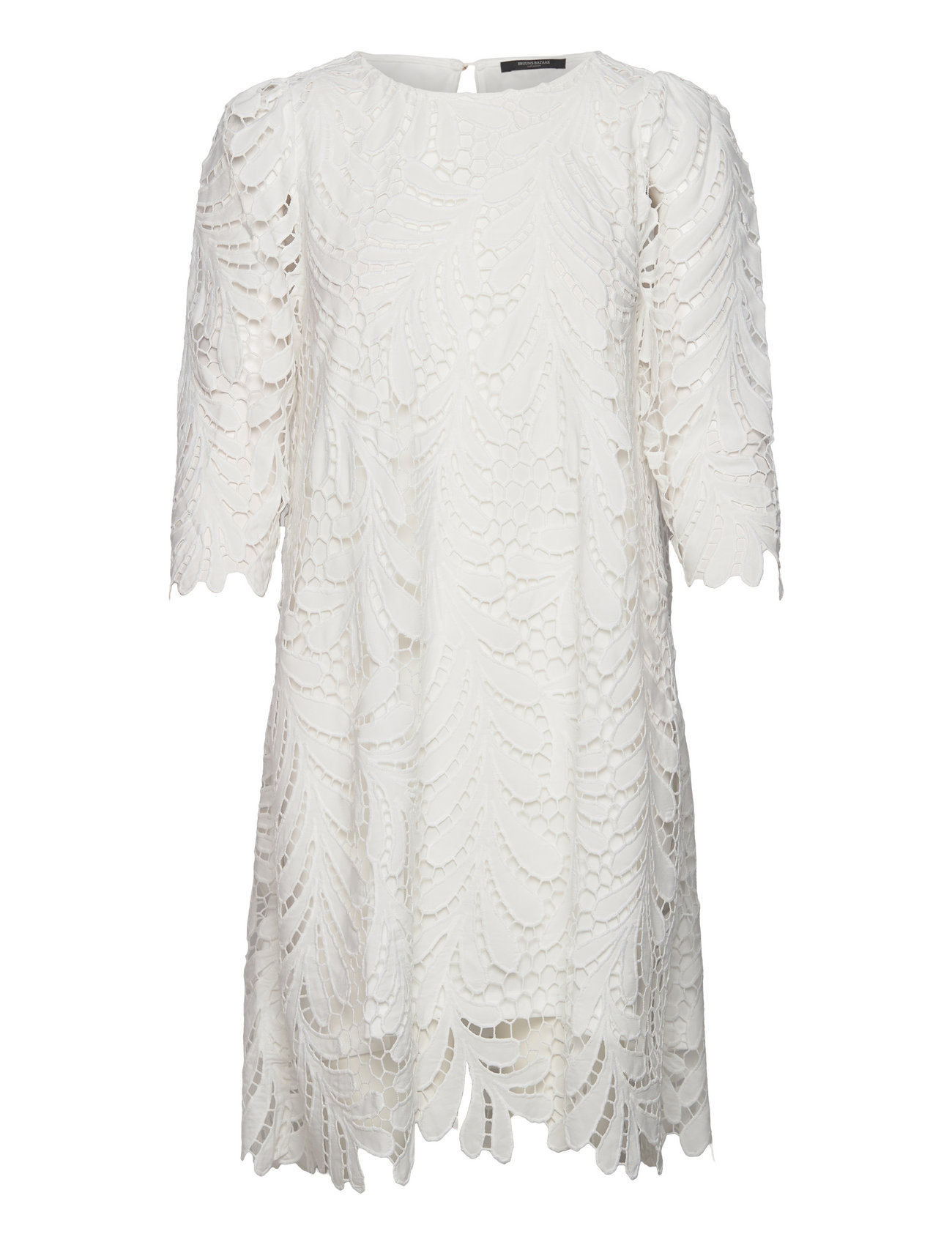 Periwinkle Ina Dress Kort Kjole White Bruuns Bazaar