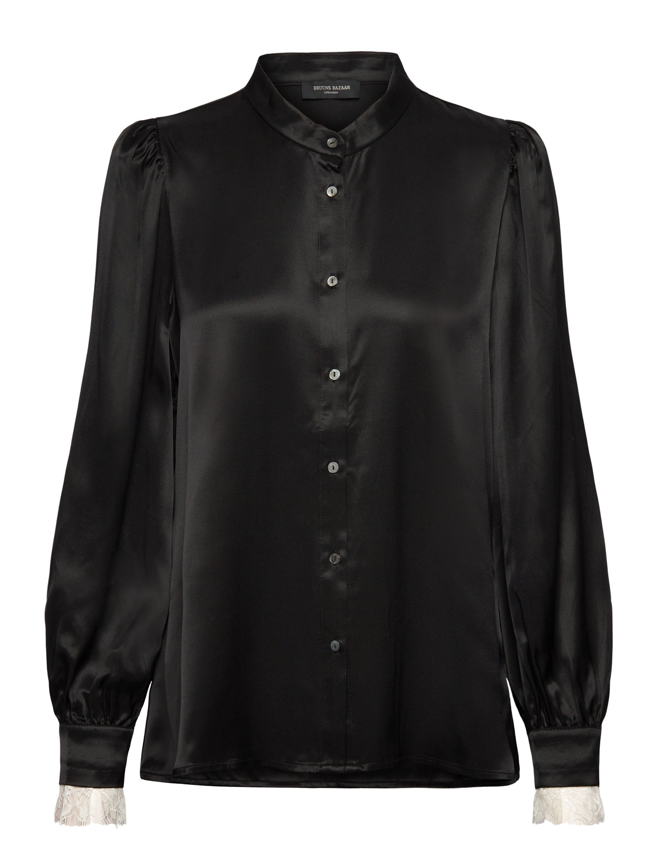 Bruuns Bazaar Berriesbbdura Shirt, 44, Black, Skjorter > Langærmede, Dame