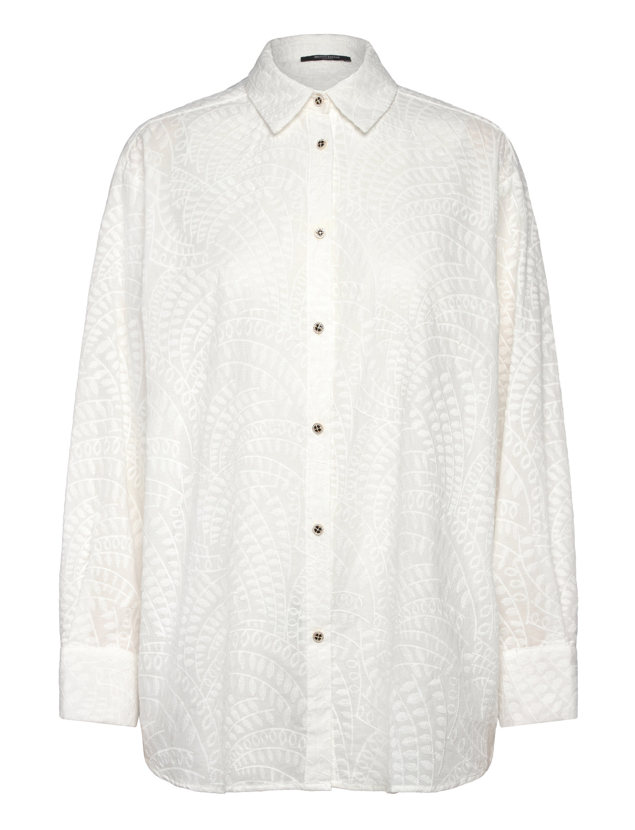 Coreopsisbbluas Shirt White Bruuns Bazaar