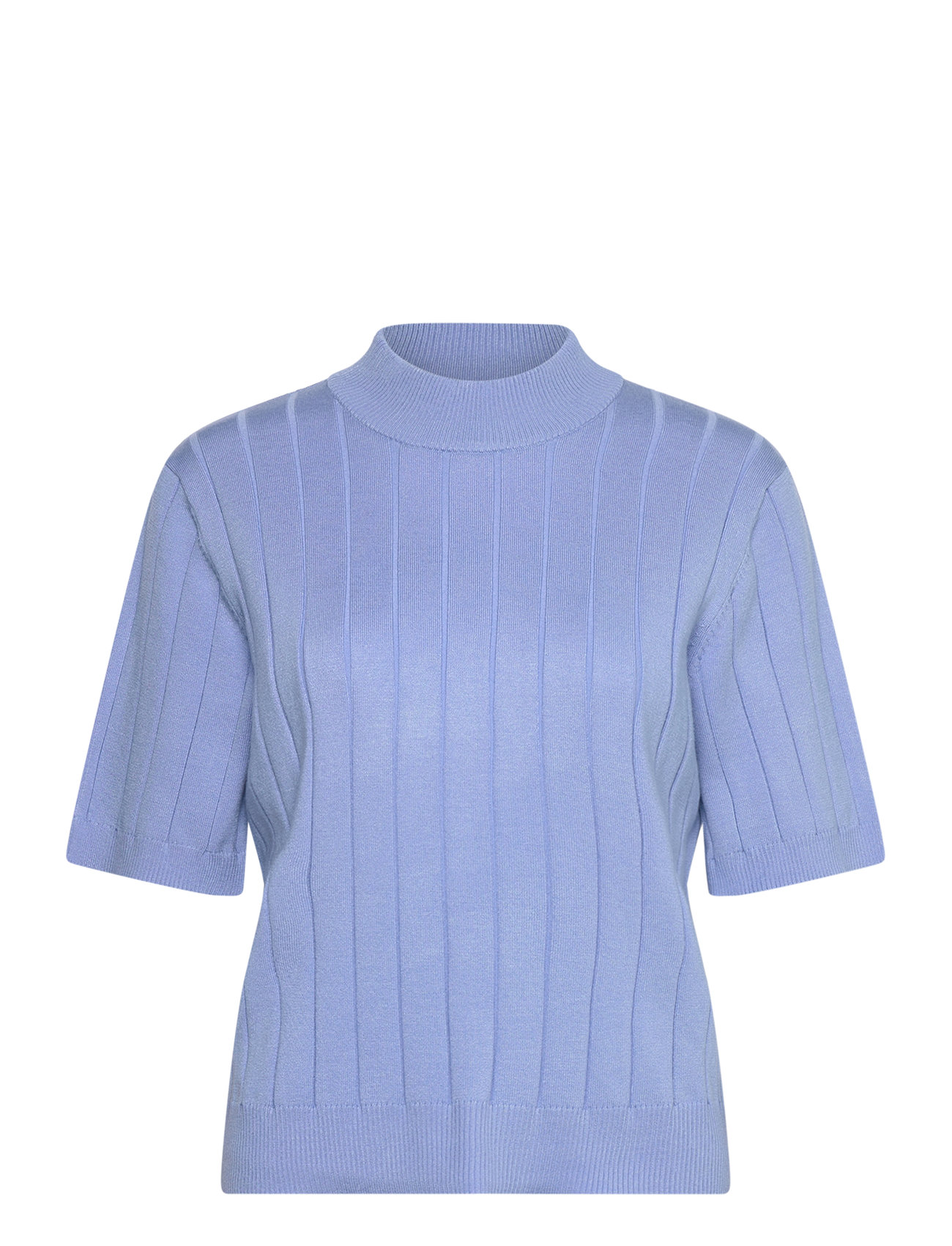 Bruuns Bazaar Anemonebbglady Knit, L, Blue, Strik > Trøjer, Dame
