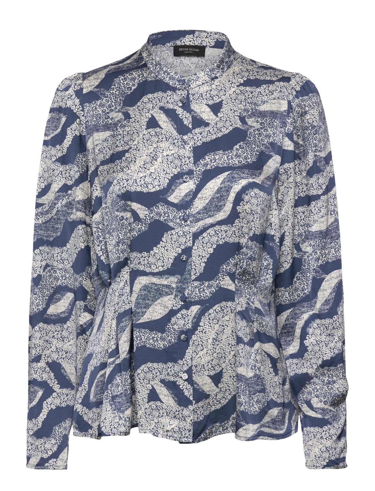 BRUUNS BAZAAR Floretbbzeas Shirt Blau - 34 - Damen
