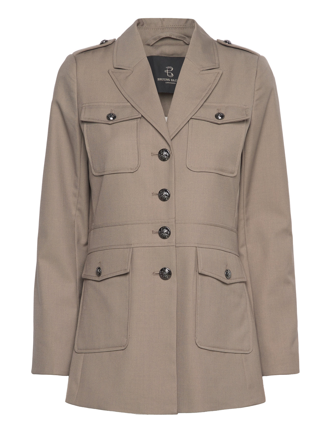Carotabbbakita Jacket Outerwear Jackets Utility Jackets Beige Bruuns Bazaar