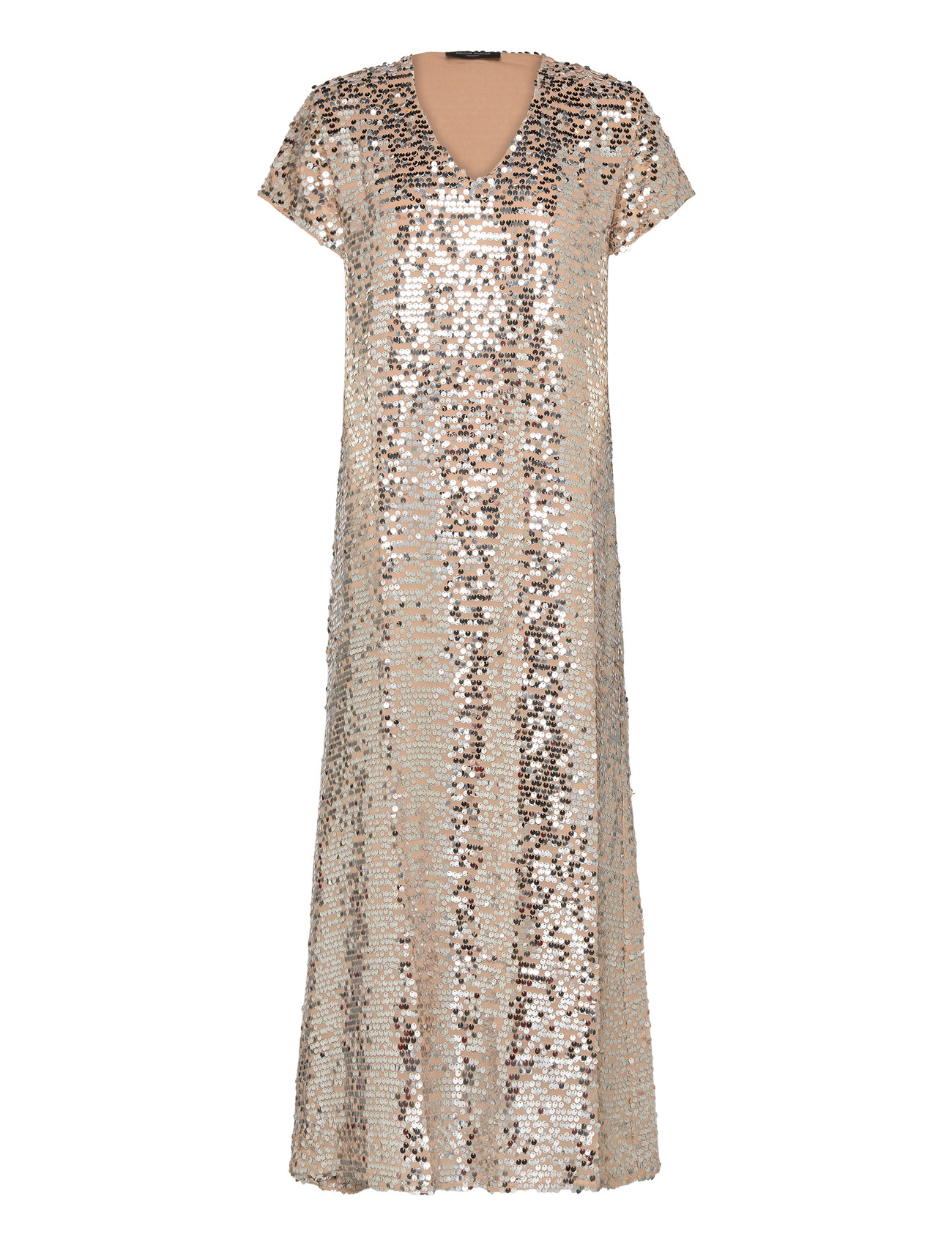Bruuns Bazaar Foliumbbbiara Dress, 34, Silver, Kjoler > Maxikjole, Dame