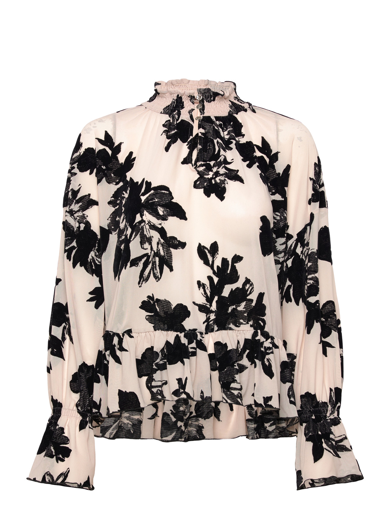Bruuns Bazaar Phloxbbvitala Blouse, 38, Cream, Bluser > Langærmede, Dame