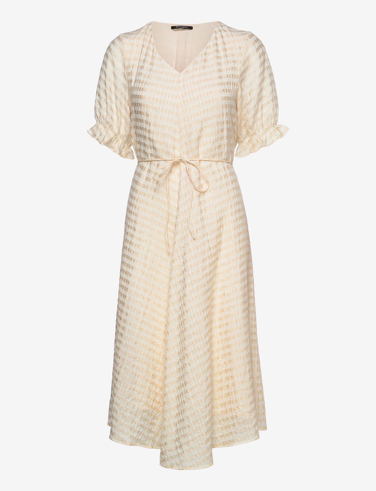 Bruuns Bazaar - Bettany Anila dress - midi kjoler - sandstorm - 1