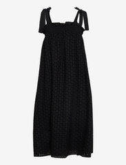 Bruuns Bazaar - Clianta Christine dress - sukienki koronkowe - black - 0