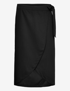 Lenza Ace skirt - kietaisuhameet - black