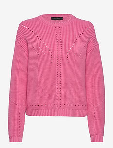 Mawar Corina knit - neulepuserot - pink rose