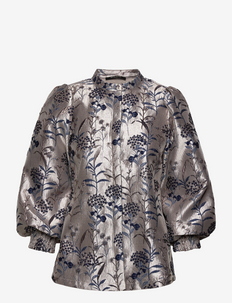 Eustoma Luz shirt - blouses met lange mouwen - cobber flower