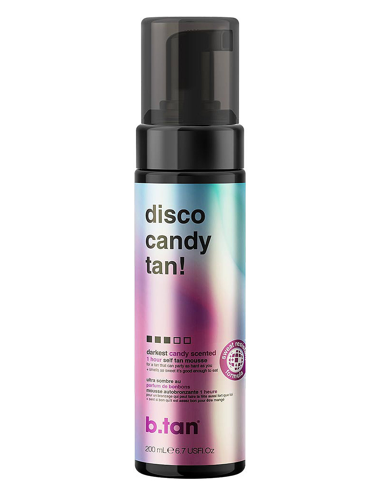 Disco Candy Tan! Self Tan Mousse Beauty Women Skin Care Sun Products Self Tanners Mousse Nude B.Tan