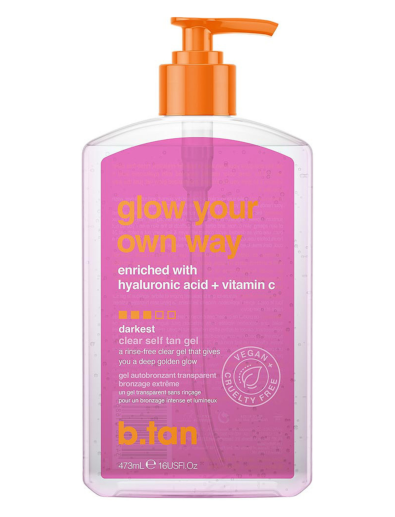 Glow Your Own Way Clear Self Tan Gel Beauty Women Skin Care Sun Products Self Tanners Lotions Nude B.Tan