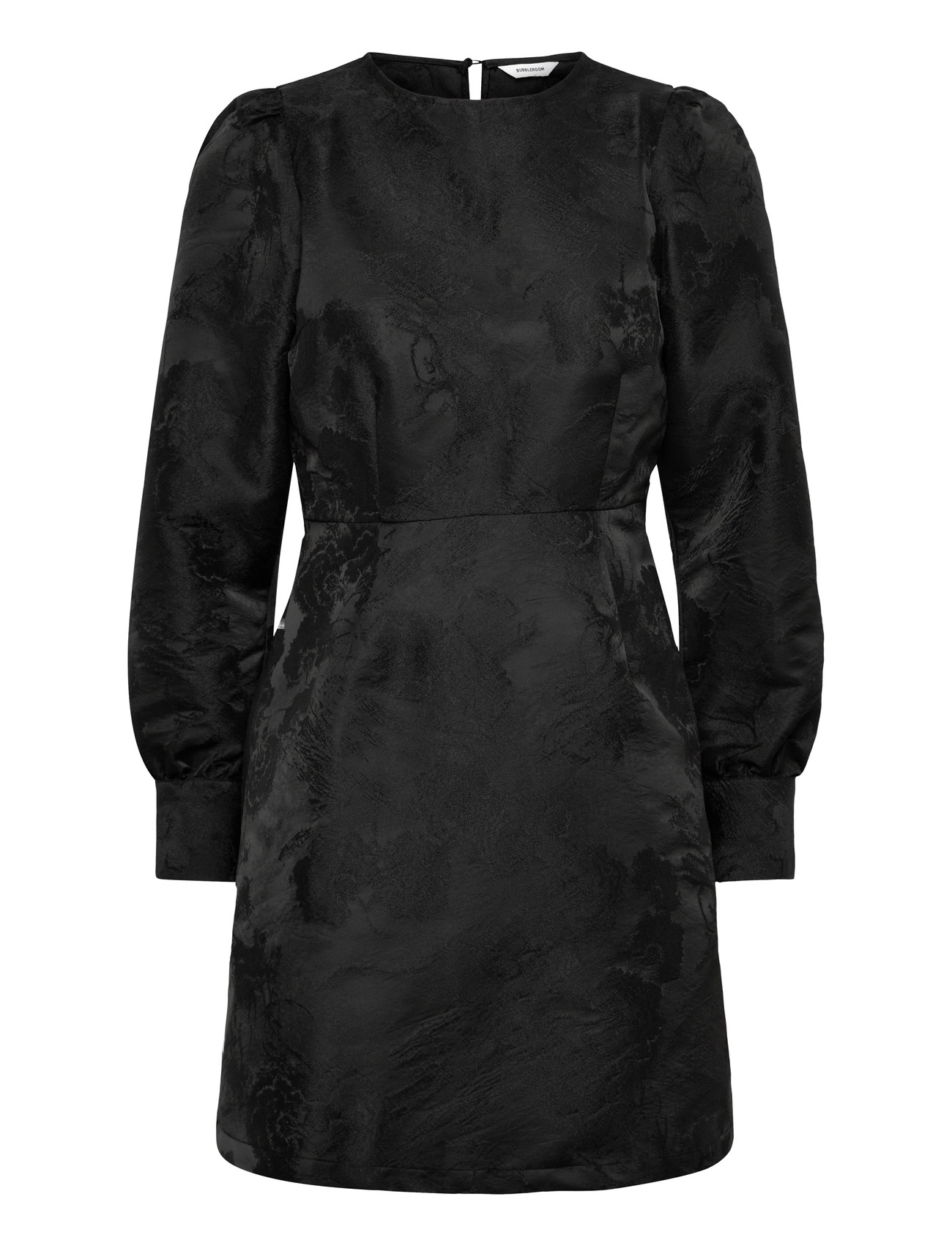 BUBBLEROOM Brocade Kleid Schwarz - 42 - Damen
