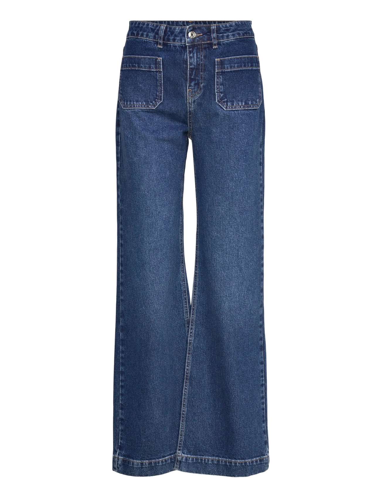 BUBBLEROOM Front Pocket Jeans Blau - 38 - Damen