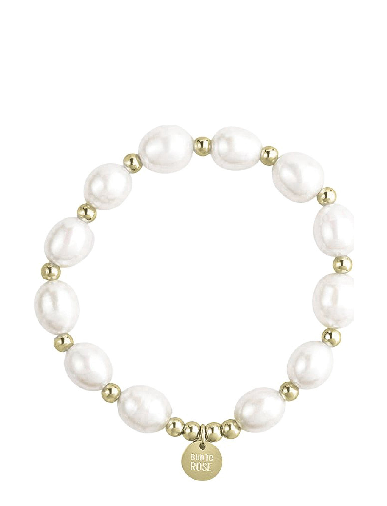 Bud To Rose Pearl Elastic Bracelet Vit