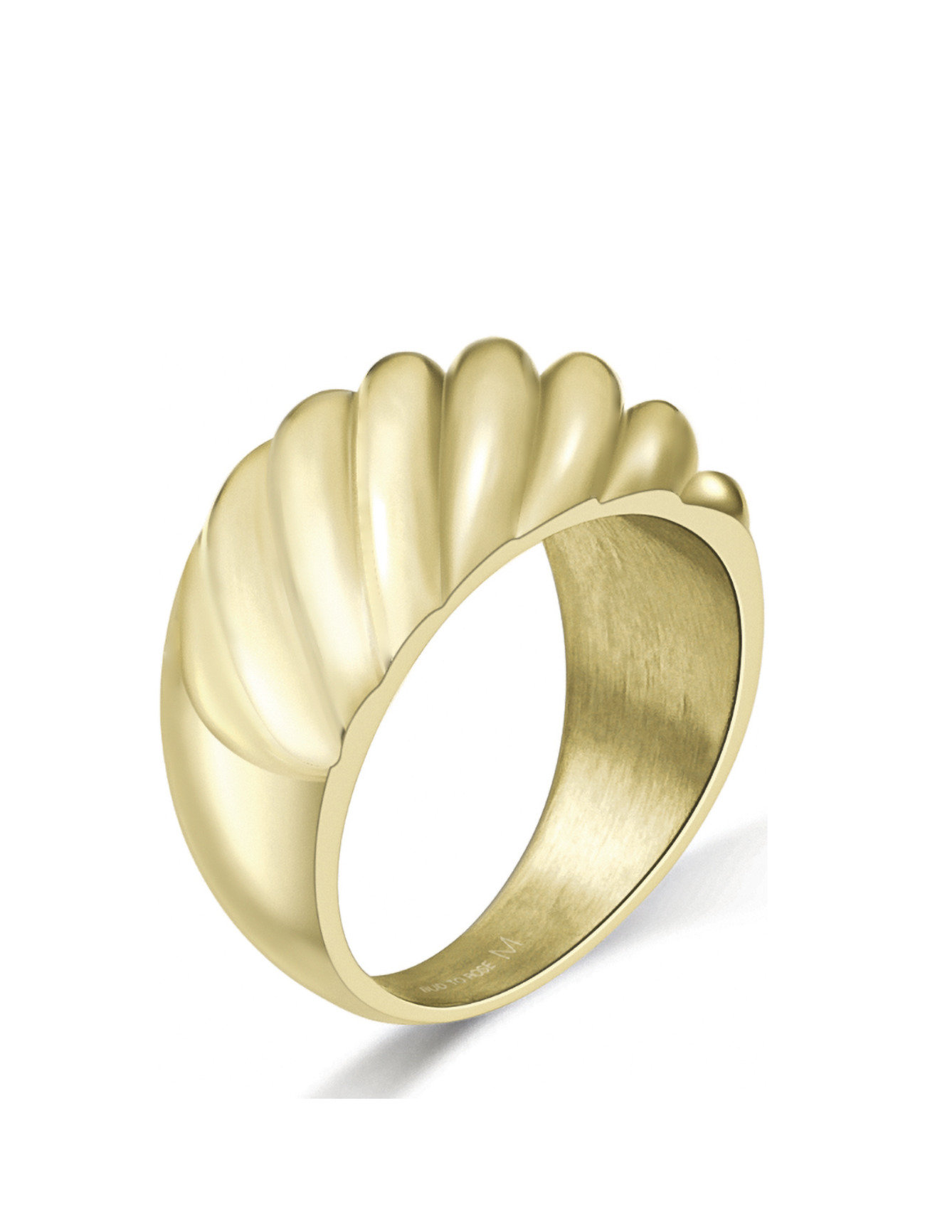 Bedrift Hovedløse bue Guld Bud to rose Sway Bold Ring Gold Ring Smykker Guld Bud To Rose ringe  for dame - Pashion.dk