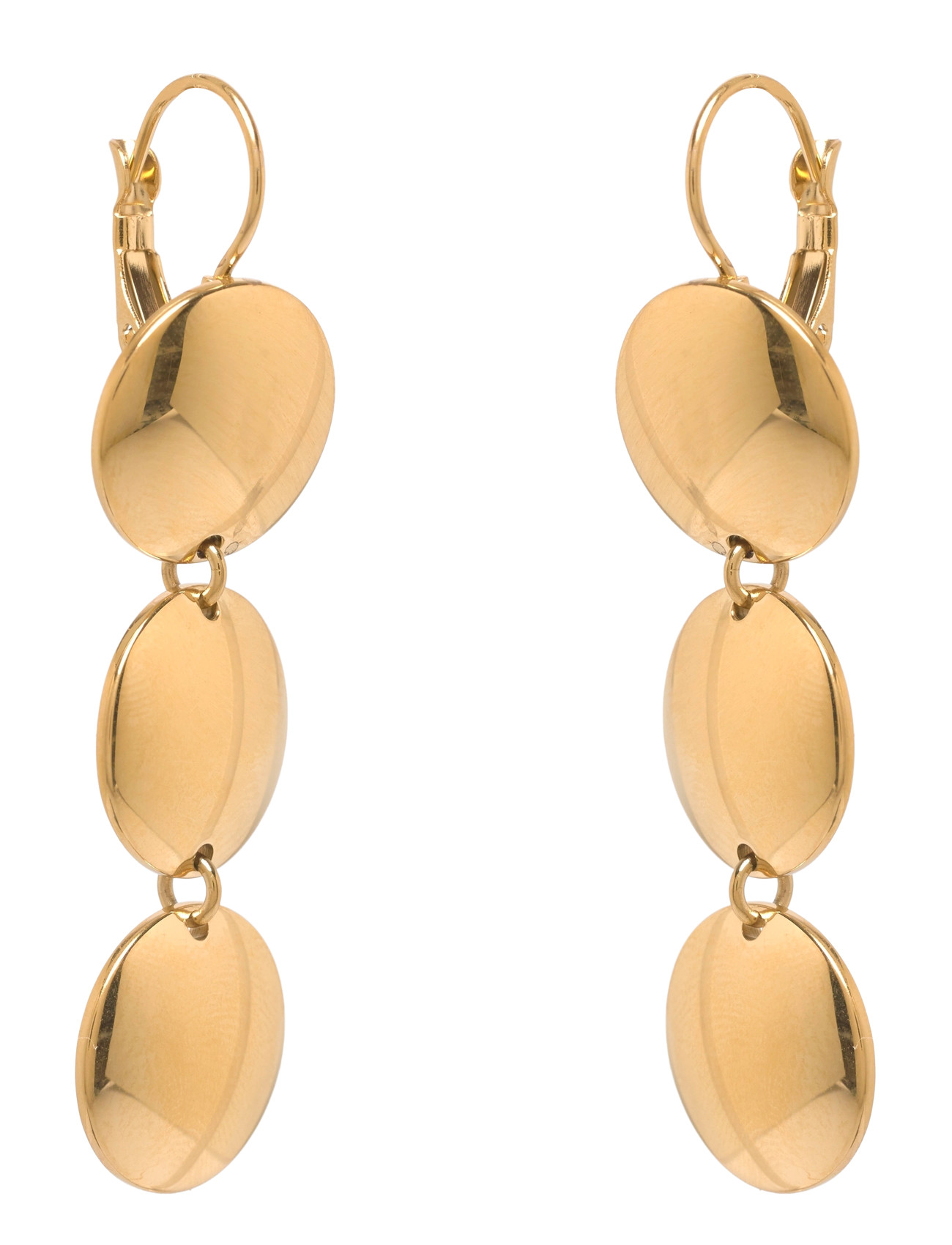 BUD TO ROSE Capri Hook Ohrring Silber Gold - One Size - Damen