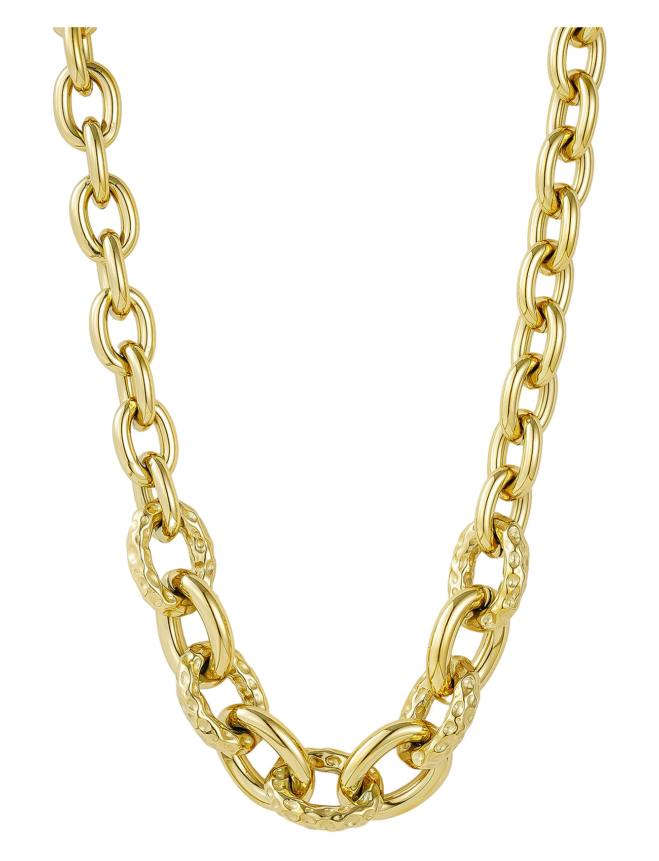 BUD TO ROSE Ridge Mix Chunky Kette Silber Gold - One Size - Damen