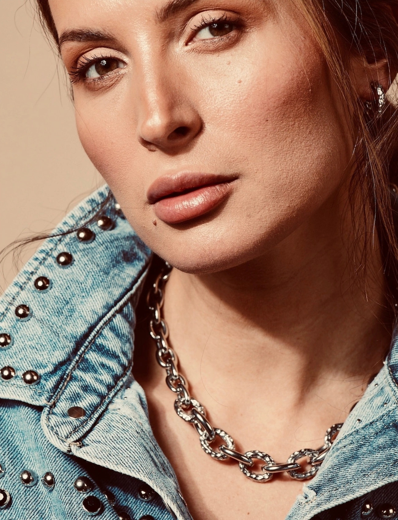Bud to rose Ridge Mix Chunky Necklace Silver, One Size, Silver, Halskæder > Kædehalskæder, Dame