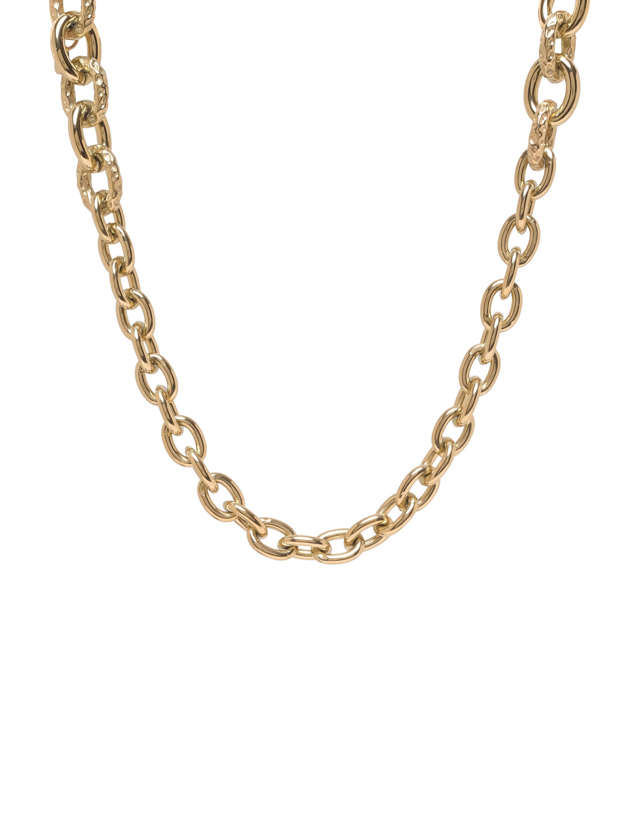 BUD TO ROSE Ridge Mix Chunky Long Neckace Gold Gold - One Size - Damen