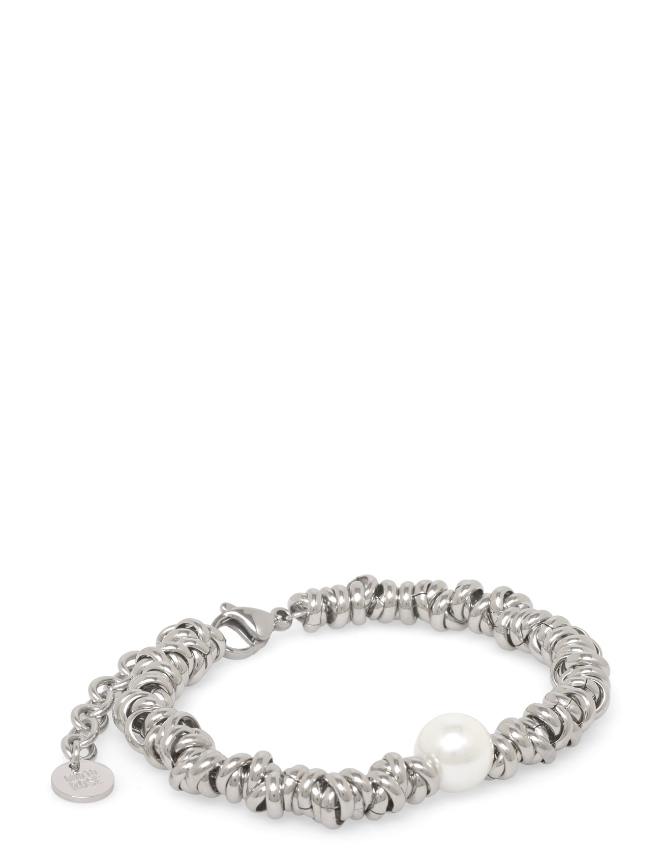 BUD TO ROSE Samt Pearl Armband Silber Silber - One Size - Damen