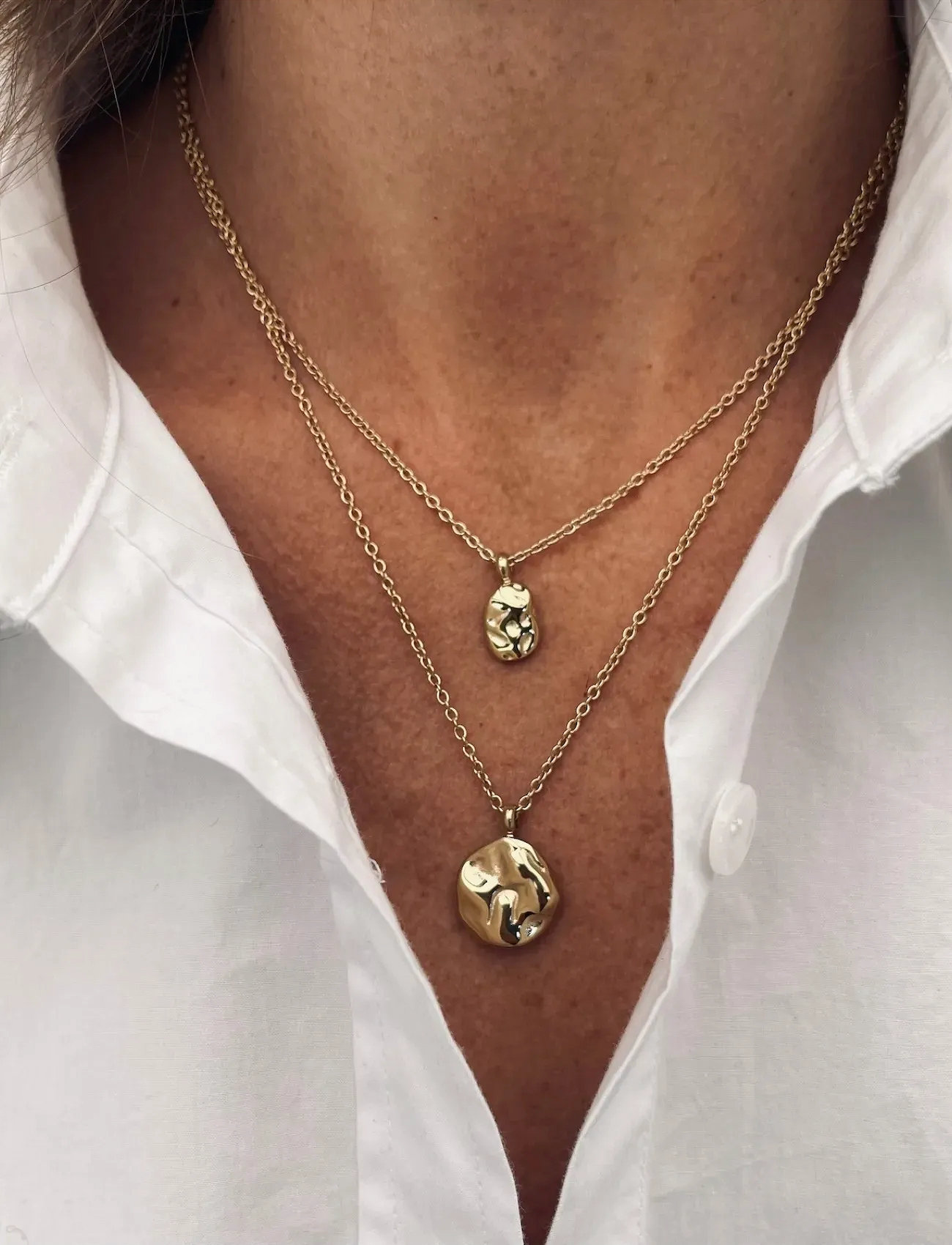 Bud to rose Kaia Duo Necklace Gold (BTR2531246) Chain necklaces