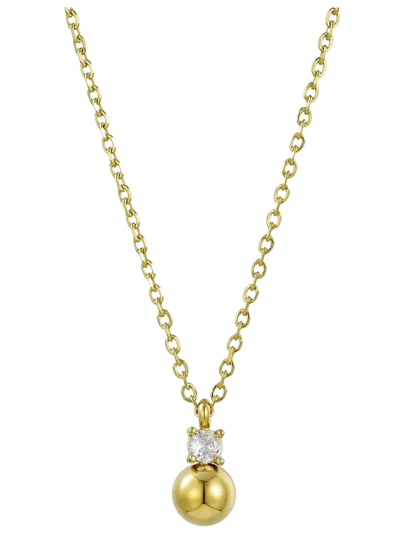 BUD TO ROSE Stella Bead Kette Silber Gold - One Size - Damen