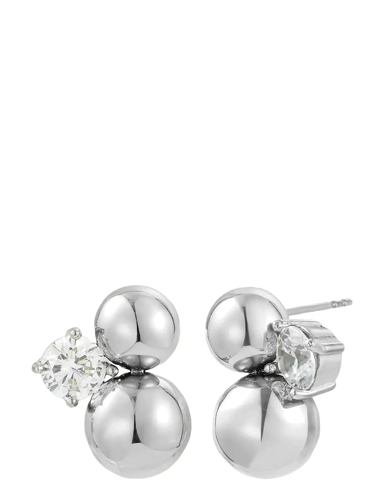 BUD TO ROSE Brea Crystal Ohrring Gold Silber - One Size - Damen