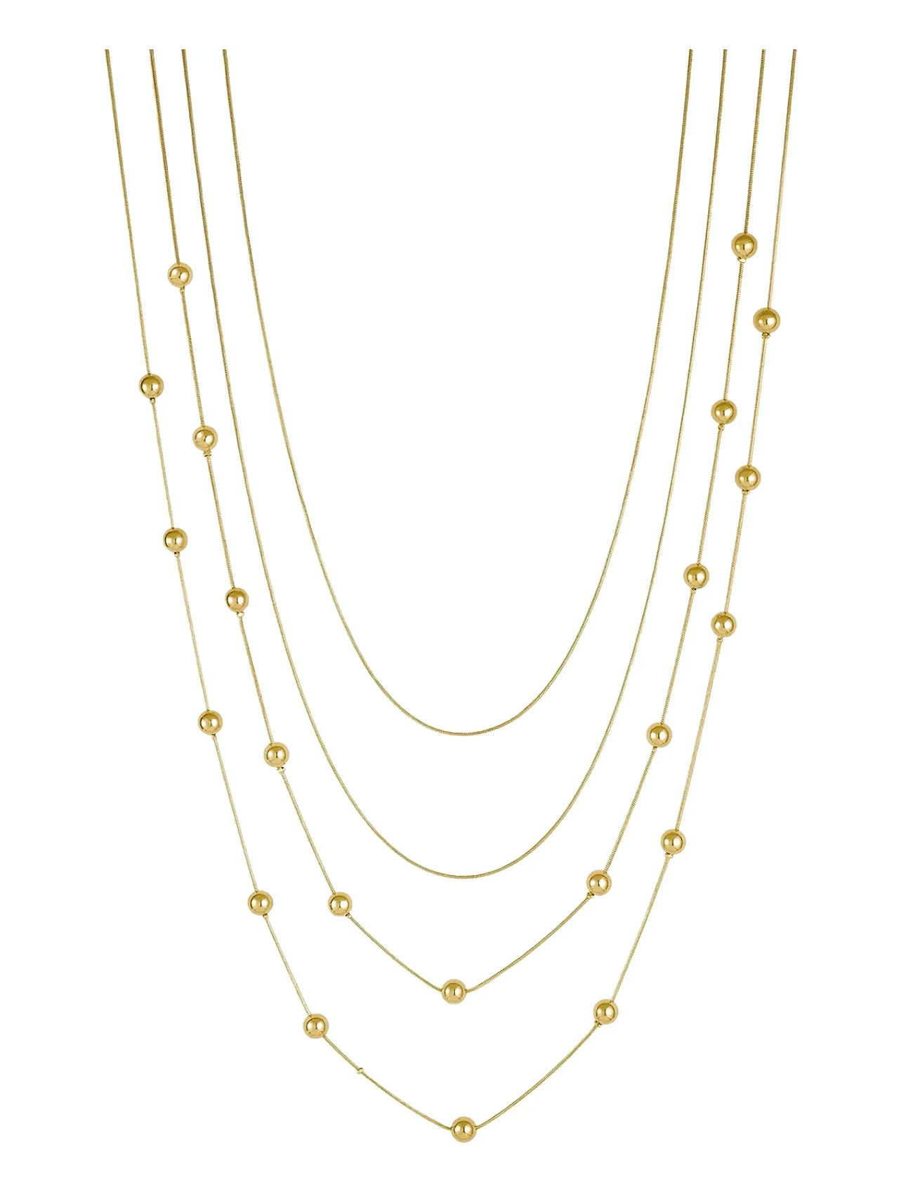 BUD TO ROSE Bead Layer Kette Gold Gold - One Size - Damen