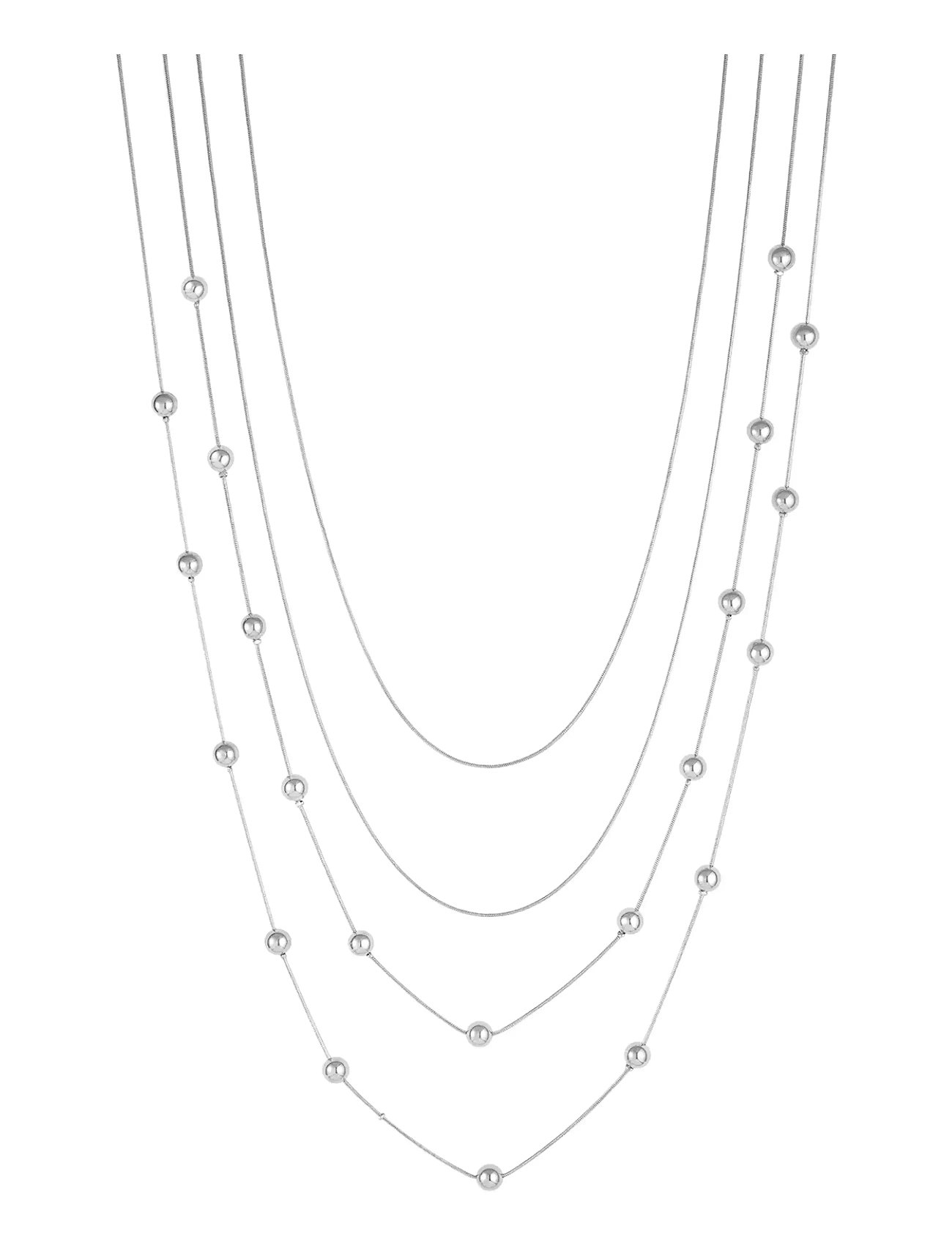 BUD TO ROSE Bead Layer Kette Gold Silber - One Size - Damen