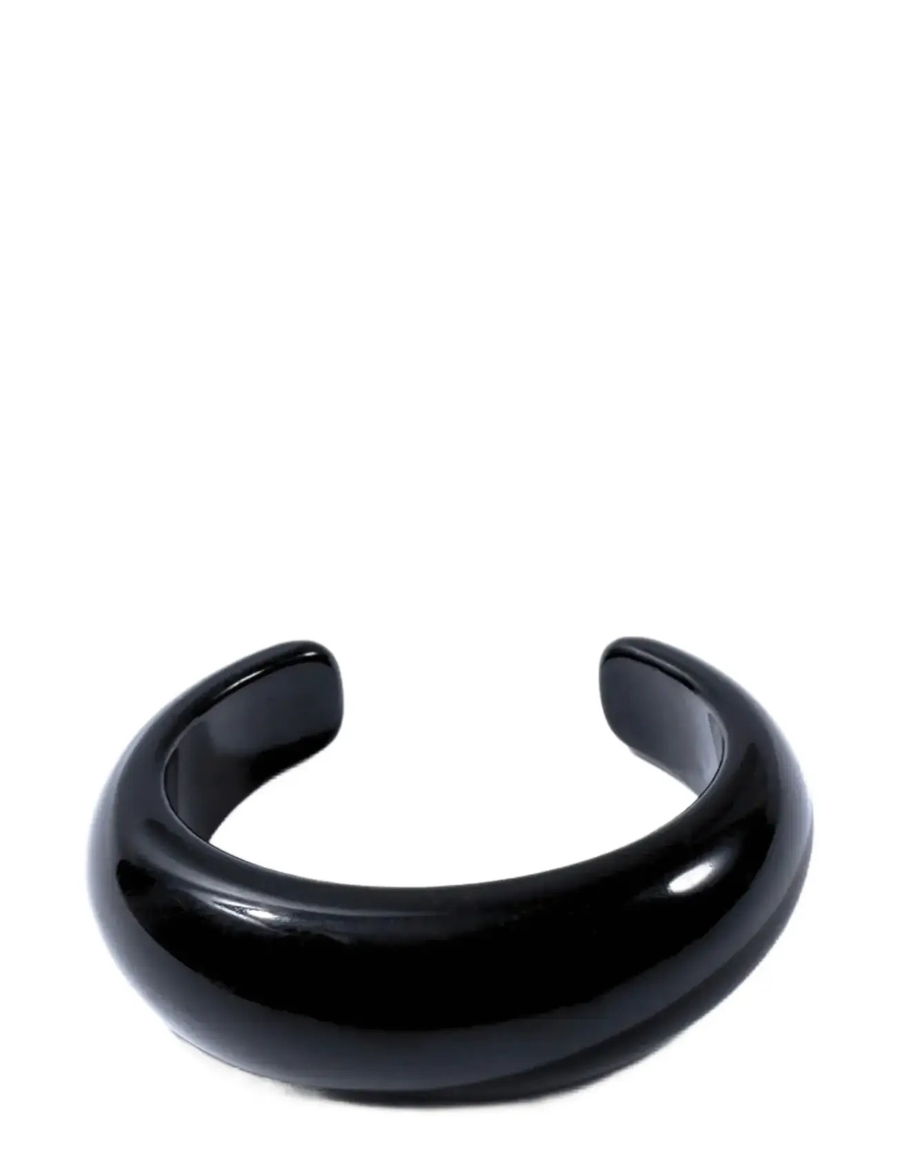 BUD TO ROSE Bond Bangle Resin Burgundy Schwarz - One Size - Damen