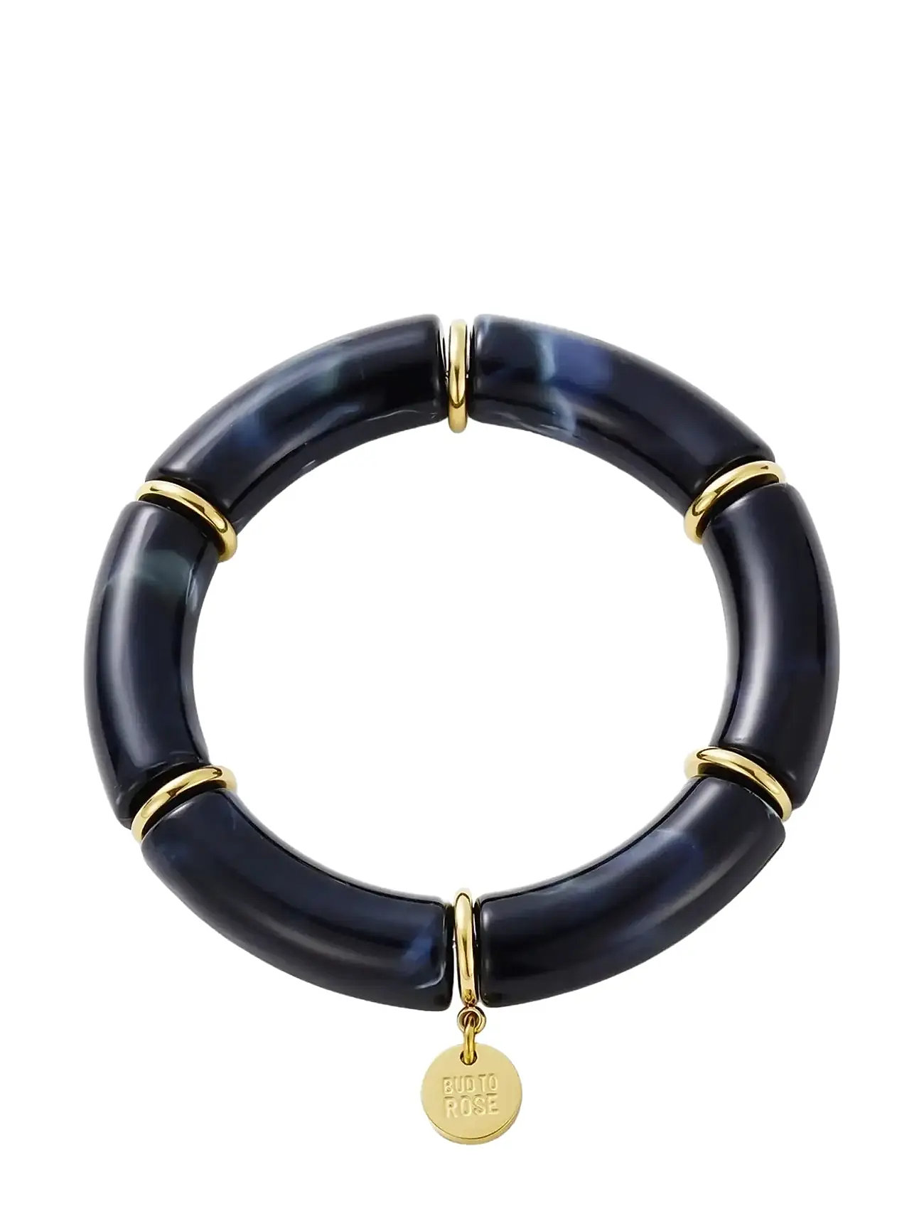 BUD TO ROSE Brooks Armband Resin Rot Gold - One Size - Damen