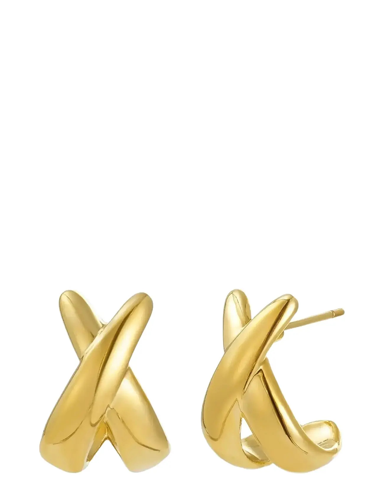 BUD TO ROSE Cross Ohrring Gold Gold - One Size - Damen