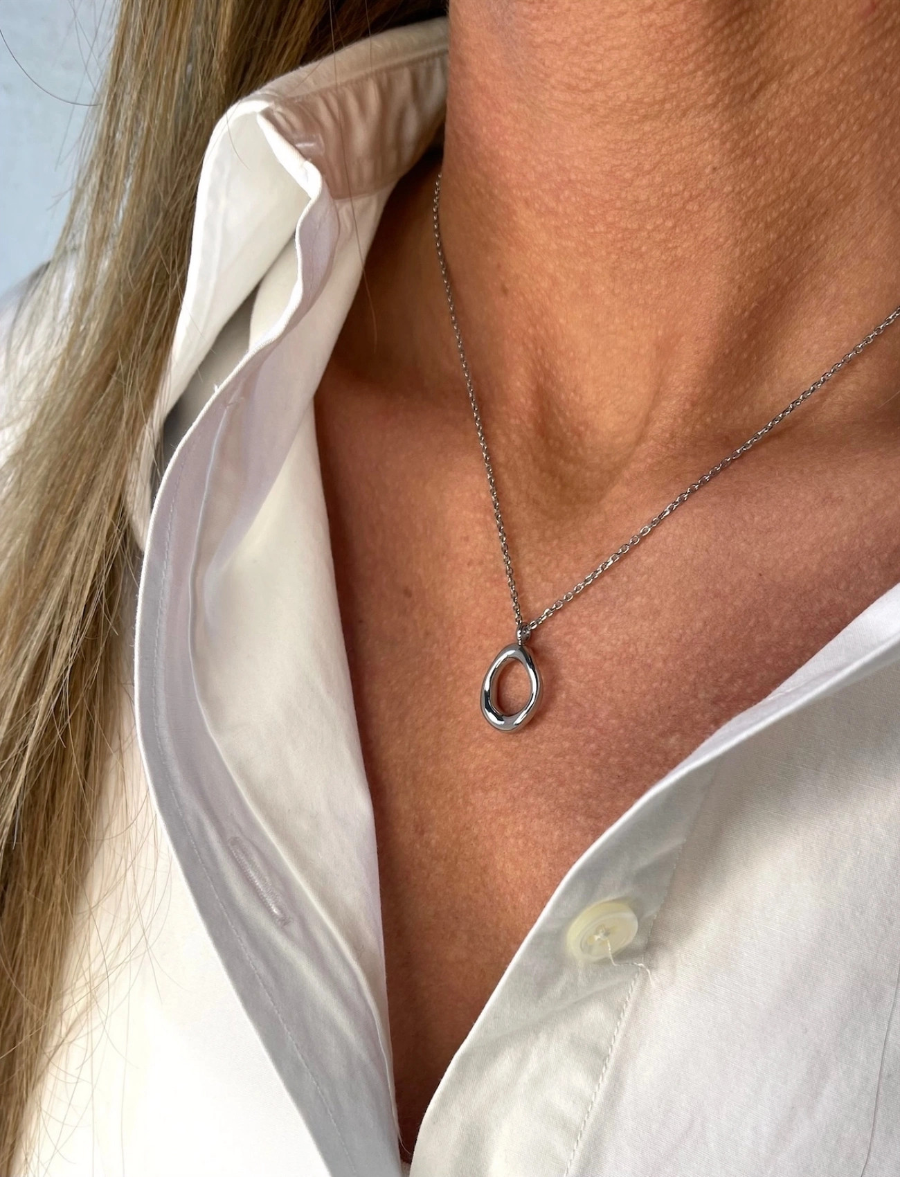 Bud to rose Milller Necklace Silver, One Size, Silver, Halskæder > Smukke Halskæder, Dame