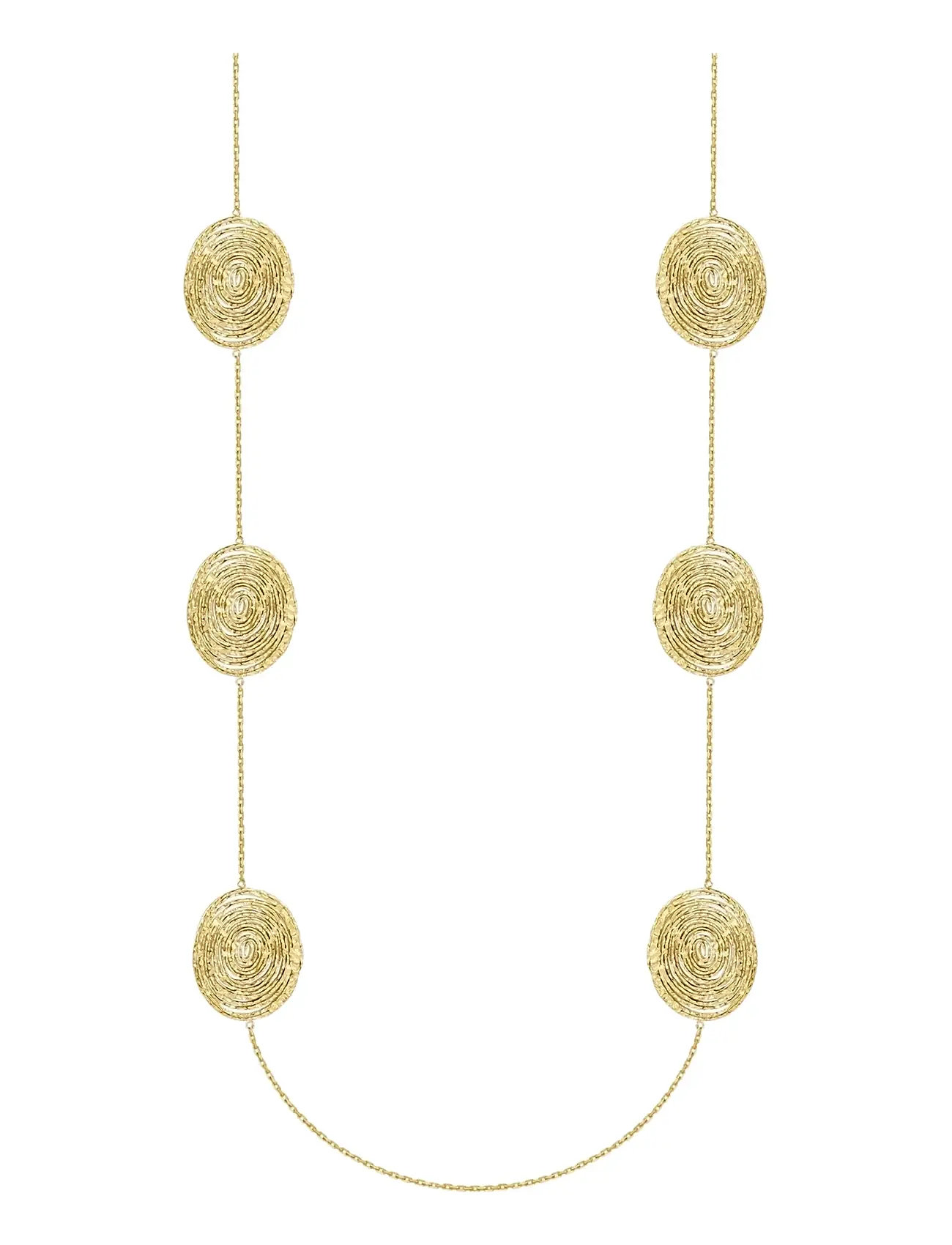 BUD TO ROSE Ray Oval Long Kette Gold Gold - One Size - Damen
