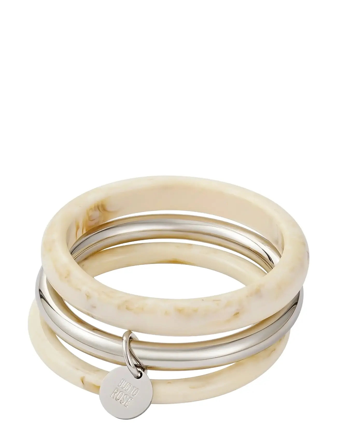BUD TO ROSE Rue Resin Mix Armband Silber Silber - One Size - Damen