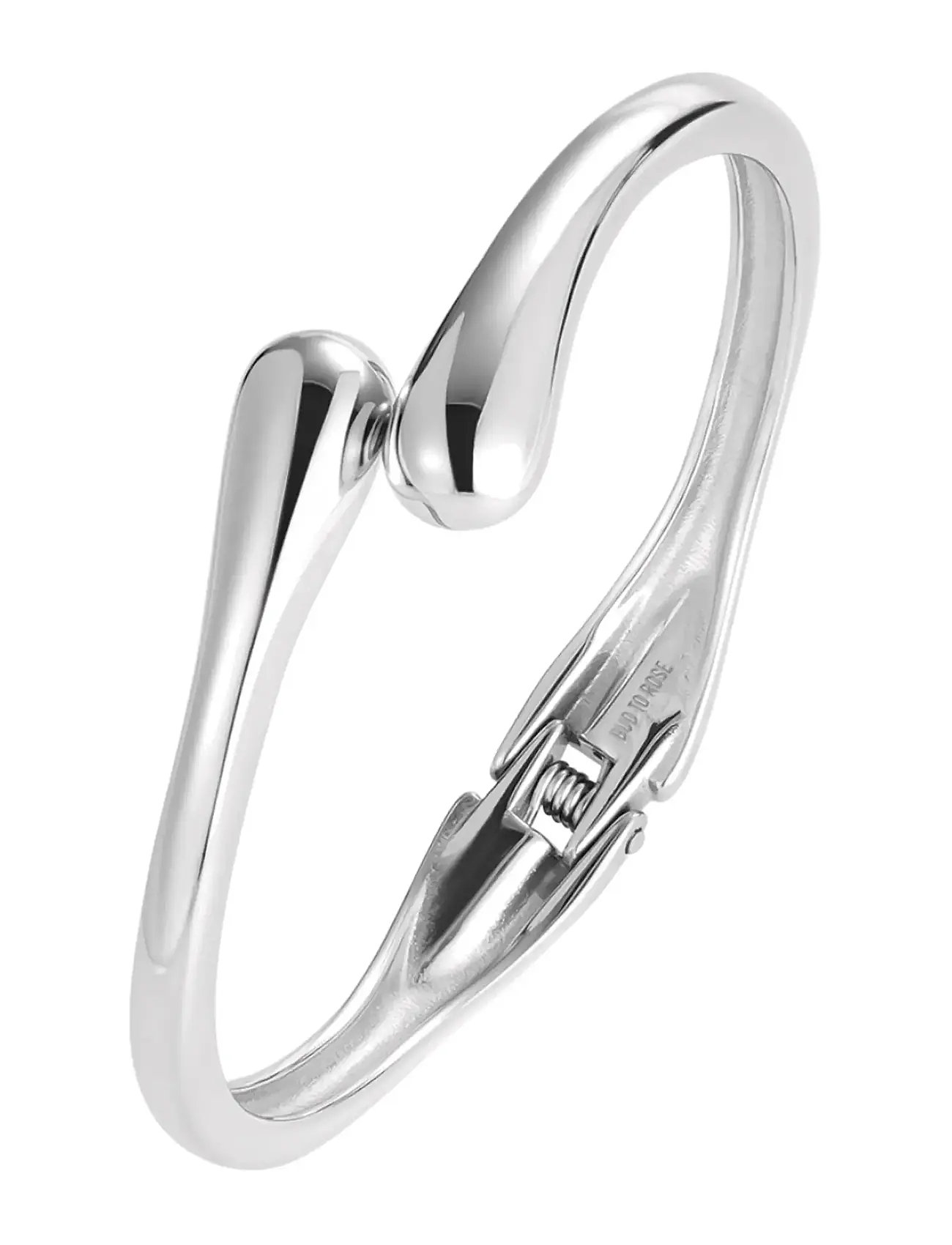 BUD TO ROSE Drop Bangle Silber Silber - One Size - Damen