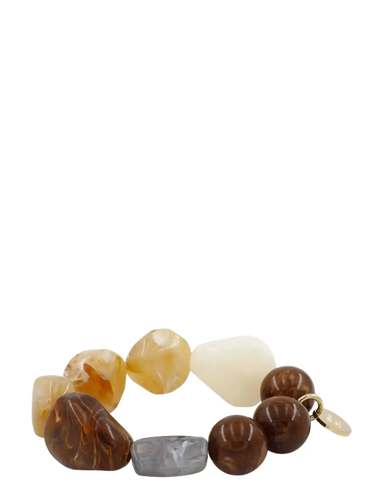 BUD TO ROSE Molto Resin Armband Sand Braun - One Size - Damen