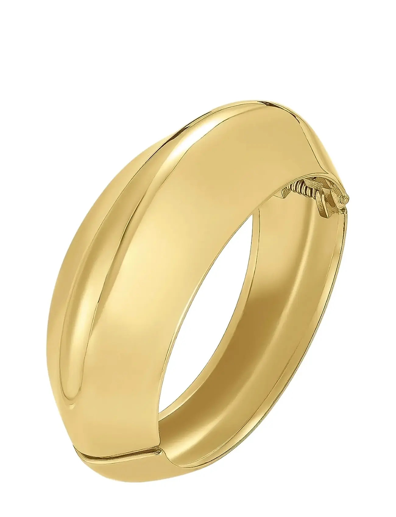 BUD TO ROSE Arch Bangle Silber Gold - One Size - Damen