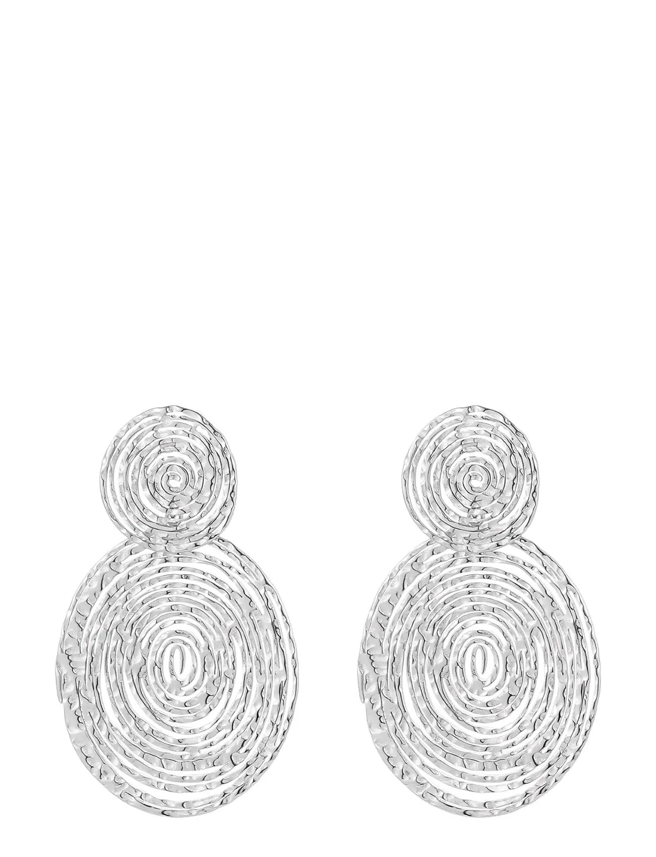 Bud to rose Ray Earring Silver, One Size, Silver, Earrings > Statement Earrings, Dame
