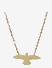 Bud to rose - Dove Necklace Steel - gold - 1