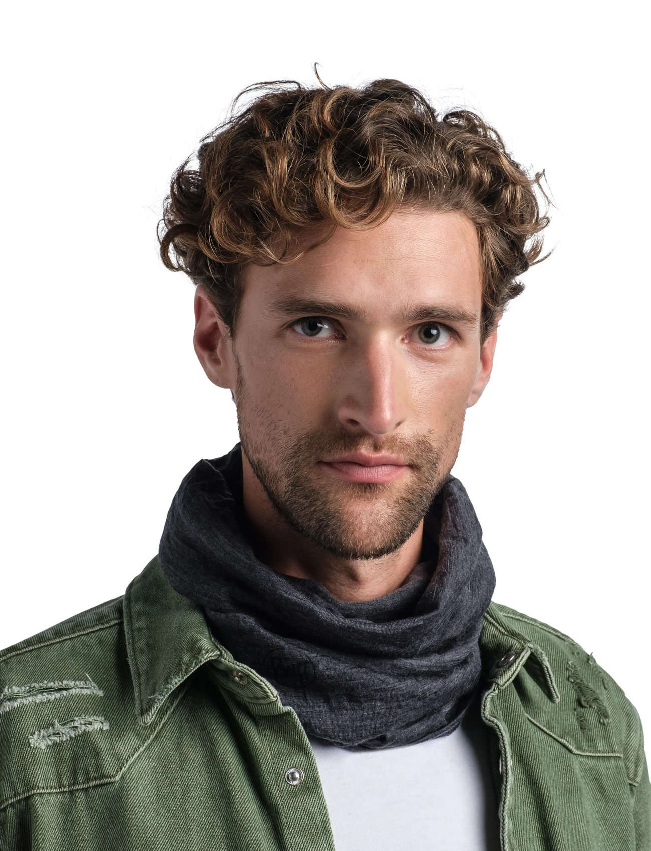 BUFF Merino Lightweight, One Size, Grey, Sport Accessories > Sport Scarves & Neckwarmer, Dame