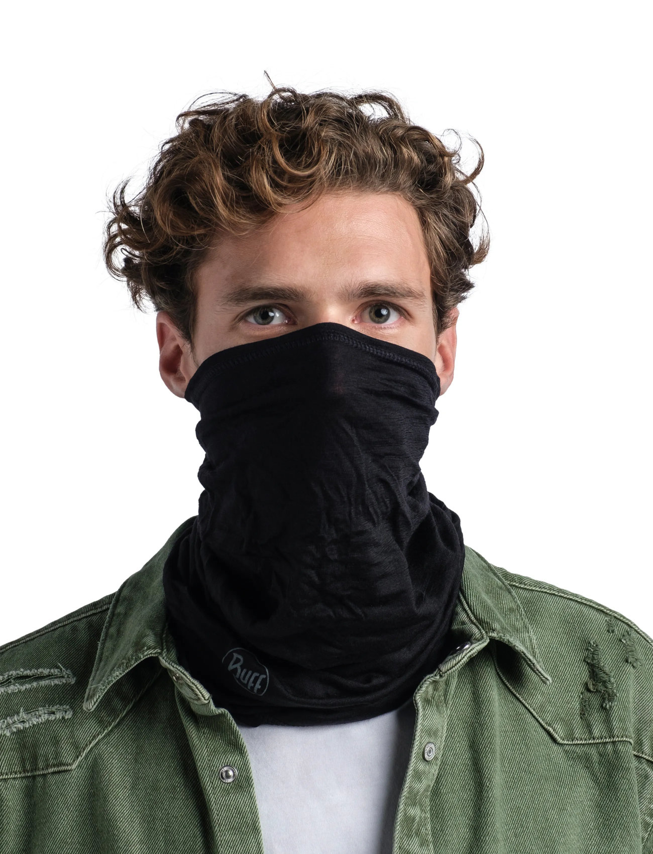 BUFF Merino Lightweight, One Size, Black, Sport Accessories > Sport Scarves & Neckwarmer, Dame