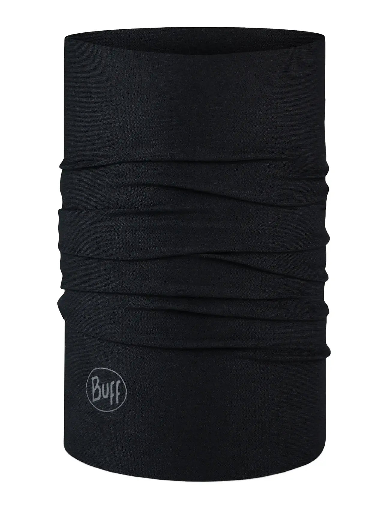 BUFF Original Ecostretch Solid Black, One Size, Black, Tørklæder & Halsvarmere > Halsvarmere, Børn