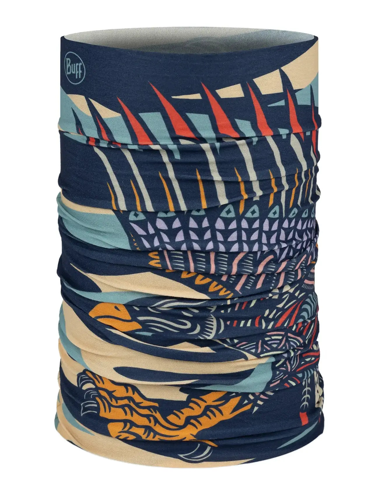 BUFF Original Ecostretch, One Size, Navy, Sport Accessories > Sport Scarves & Neckwarmer, Dame