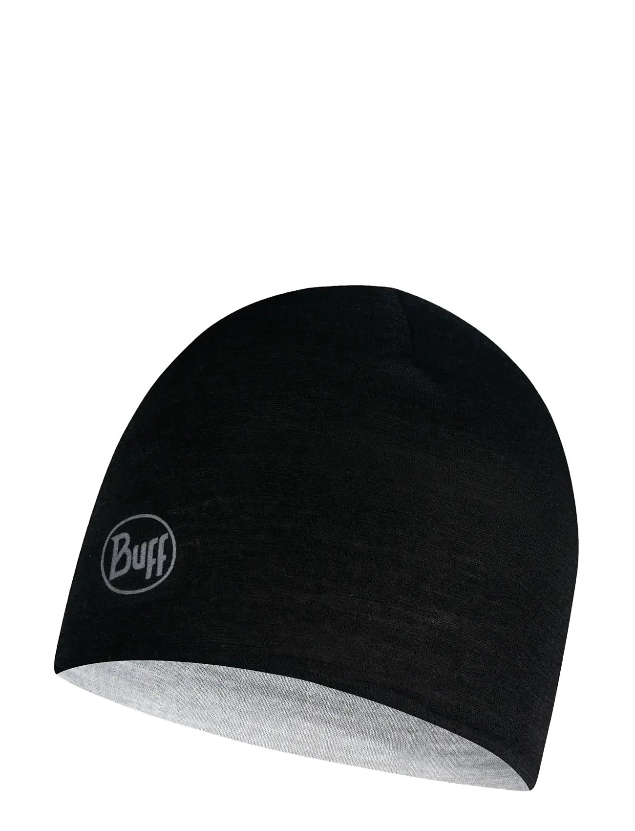 BUFF Merino Lightweight Reversible Beanie, One Size, Grey, Sport Accessories > Sport Beanies, Dame