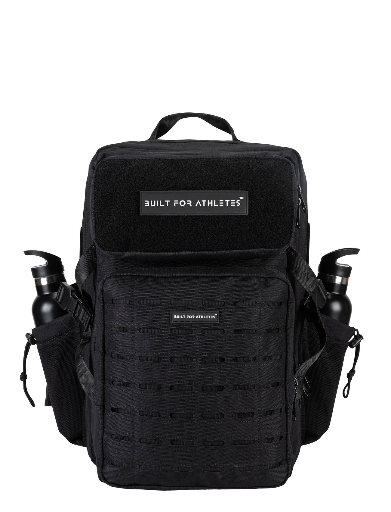 Built For Athletes Large Black Gym Backpack Svart