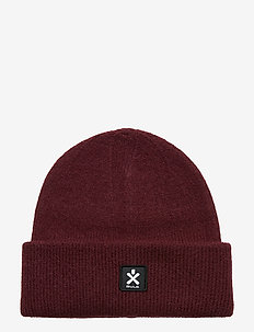 High Wool Beanie - BURGND