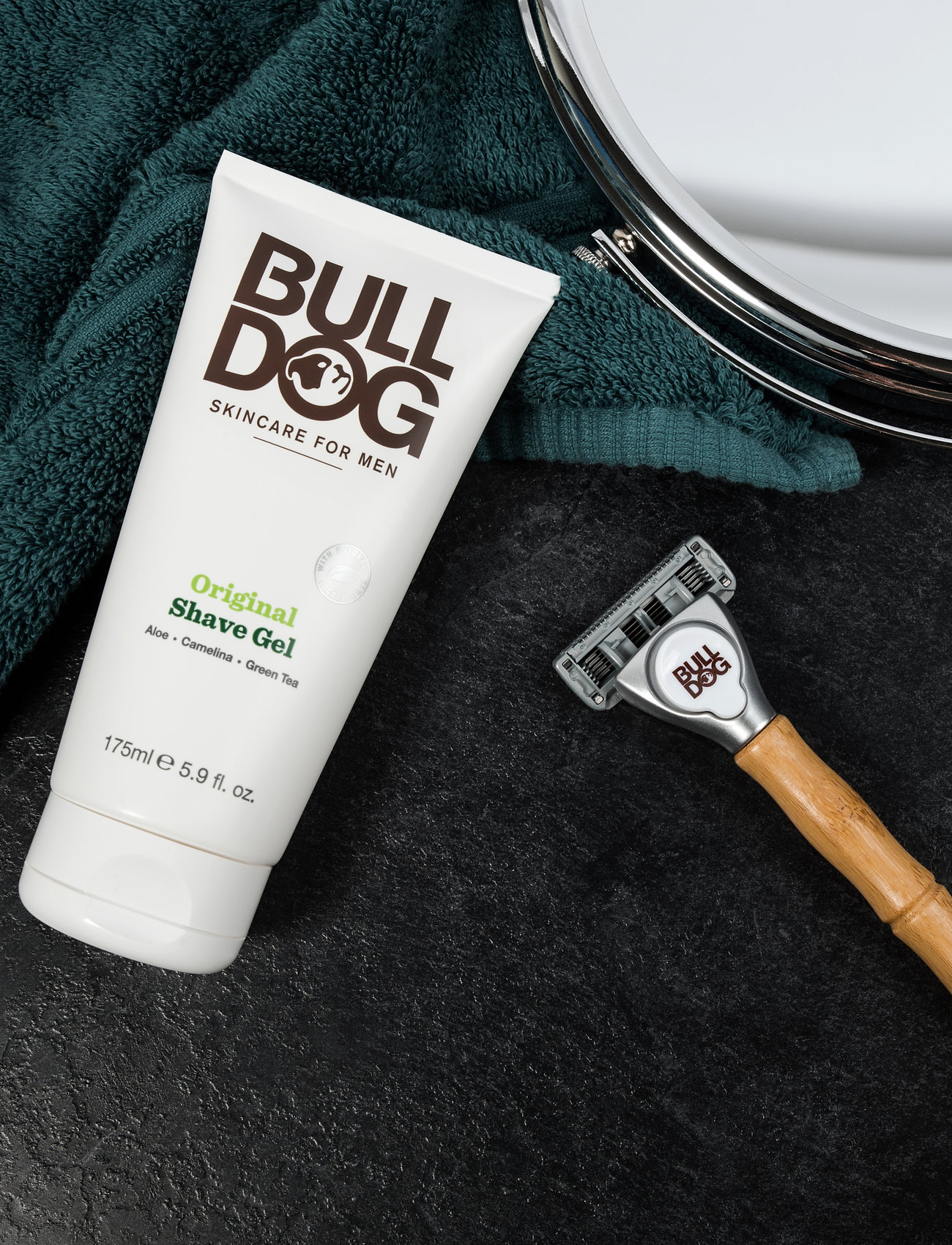 Bulldog Original Shave Gel 175 ml, 175 ml, Nude, Barberingsprodukter > Barbergel, Herre