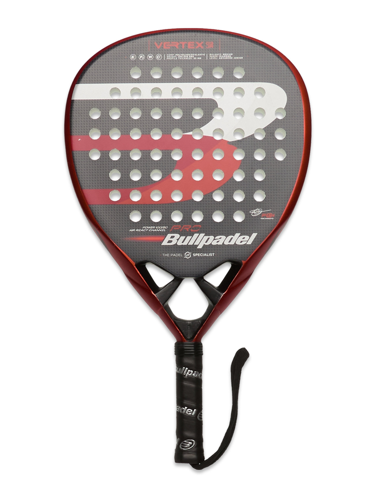 Bullpadel Vertex Boy Svart