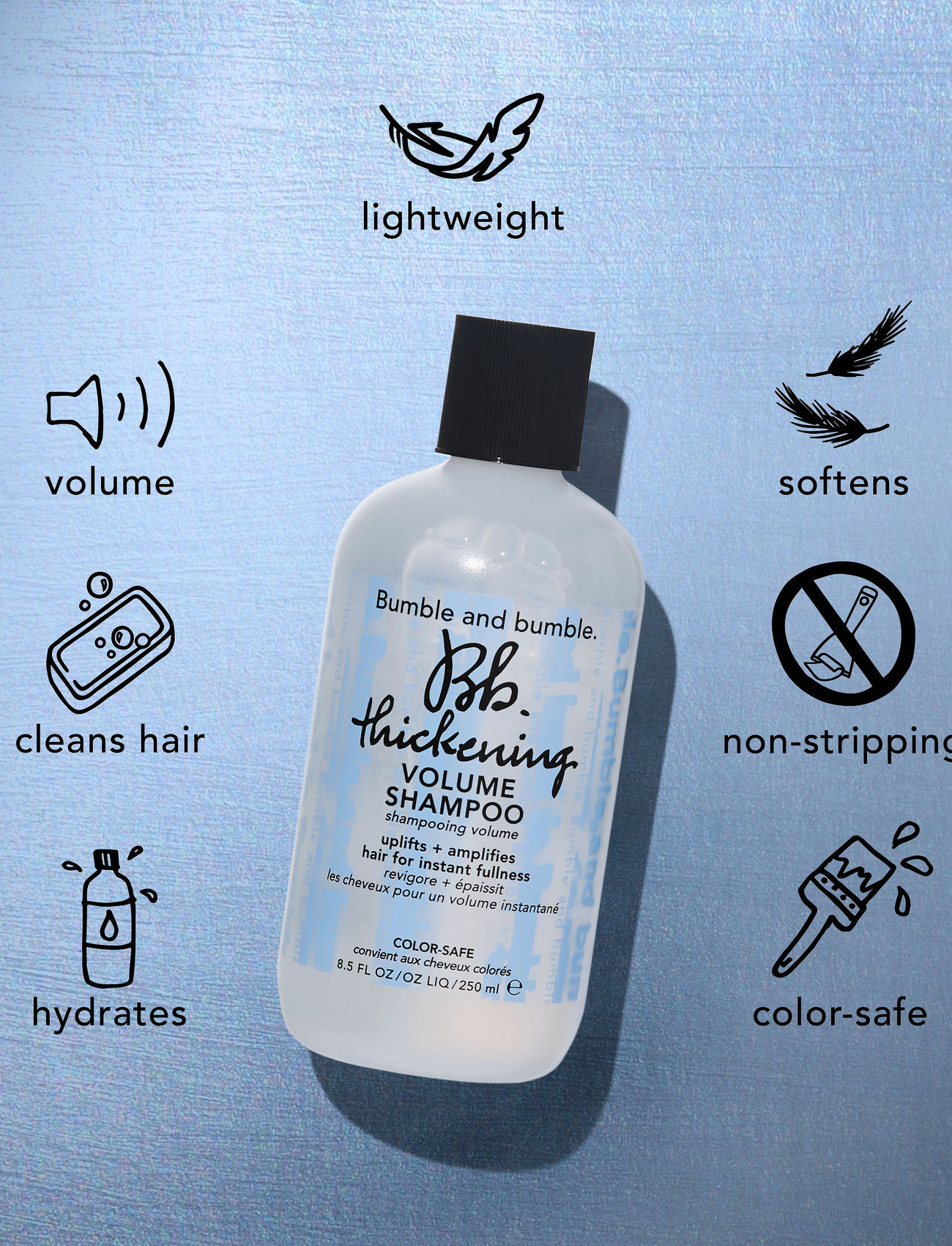 JUMBO SIZE Bumble and Bumble Thickening sold shampoo 33.8 oz